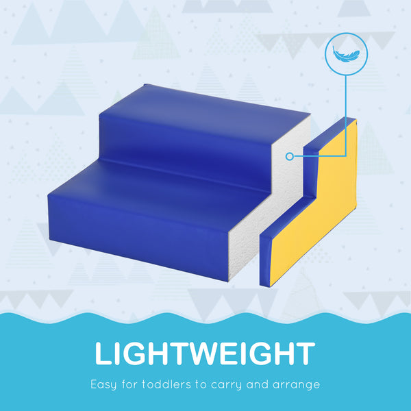 Ensemble de jeu souple 2 pièces pour grimper et ramper - multicolore