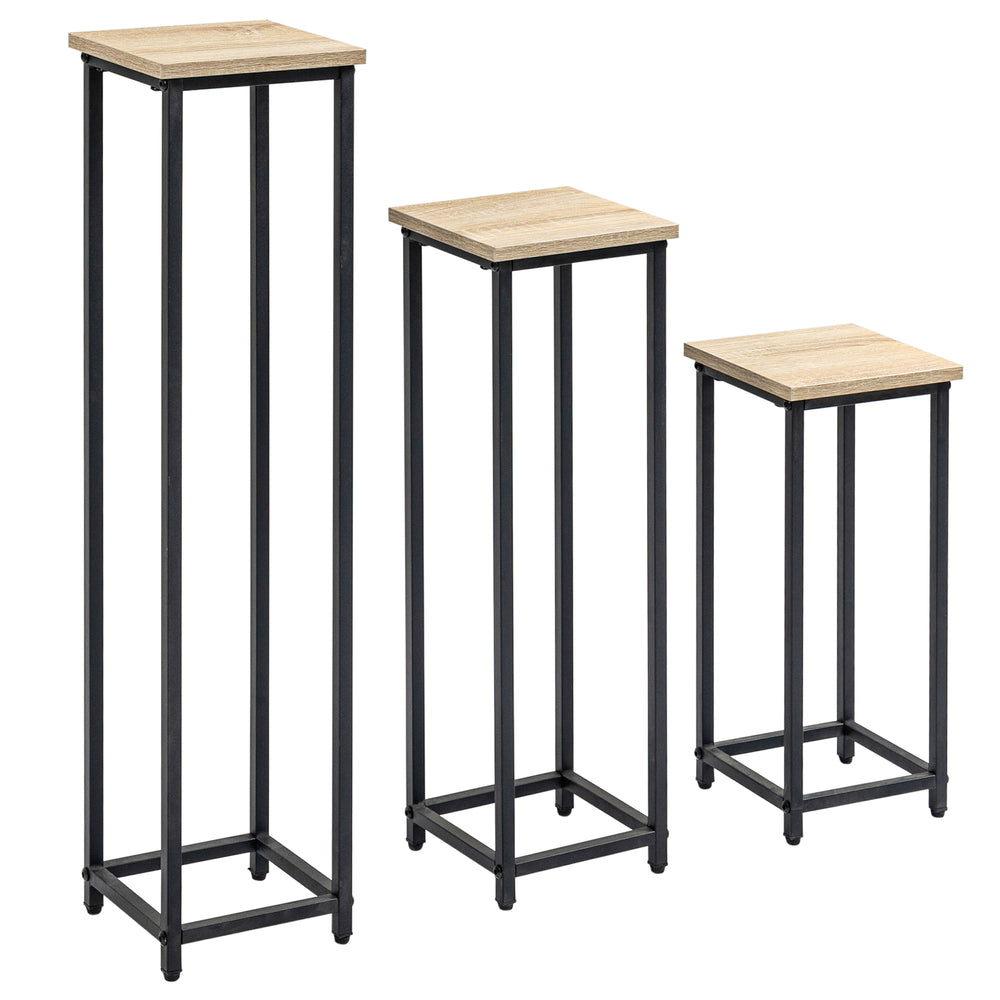 Set of 3 plant stands