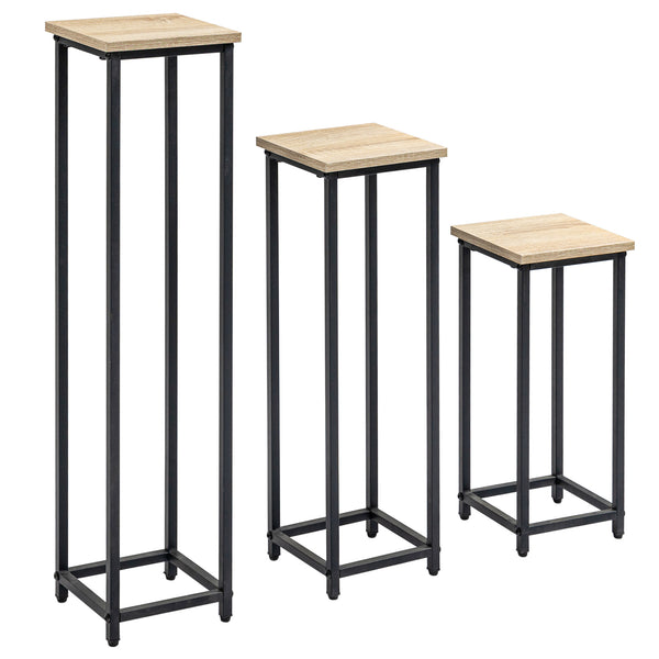 Set of 3 plant stands