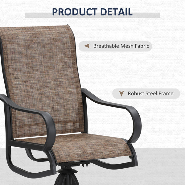 Ensemble de salle à manger d'extérieur 5 pièces, noir