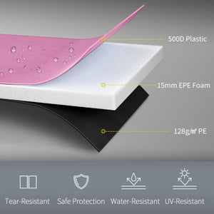 Replacement pad for 8-foot trampoline, pink