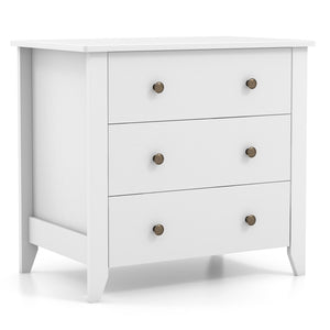 Commode à 3 tiroirs avec table de chevet
