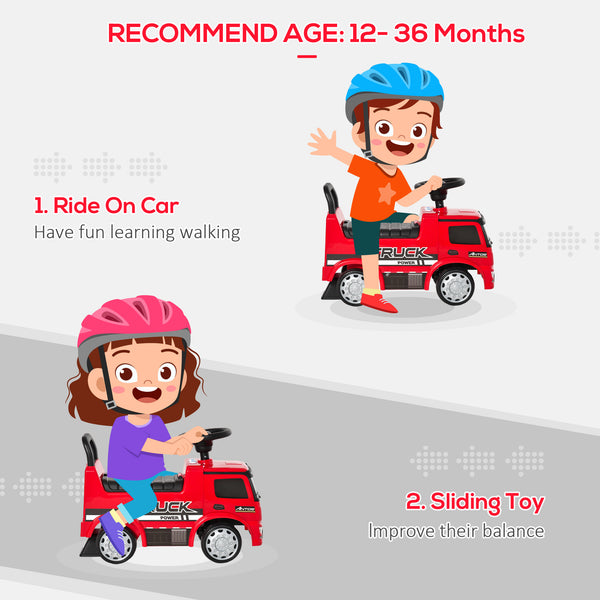 Mercedes-Benz Antos pour bambin, rouge