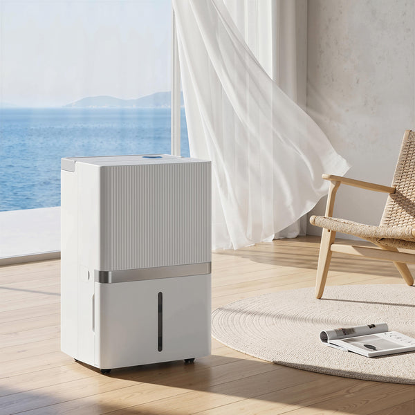 Déshumidificateur Wi-Fi 47 L/jour, jusqu’à 5 200 pi²
