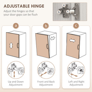 Meuble de rangement, garde-manger, buffet, vaisselier avec tiroirs et placards, blanc