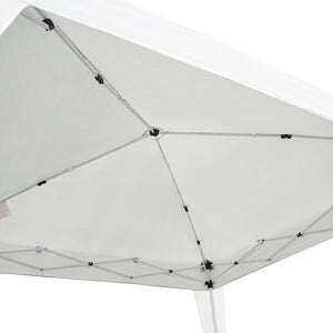 10 x 10 Folding Gazebo with Carry Bag, White