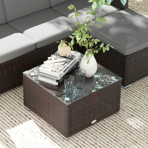 Ensemble de meubles de jardin avec coussins moelleux, canapés d'angle, gris