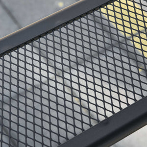 Tente de barbecue 8' x 5' avec auvent à deux niveaux pour pare-soleil extérieur