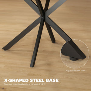 Table de salle à manger extensible avec rallonge papillon, en bois naturel