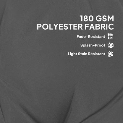 Ensemble de coussins 2 pièces pour palettes, gris anthracite