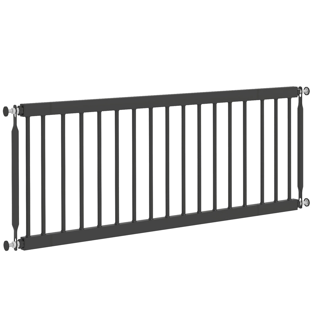 Barrière pour chien, noire