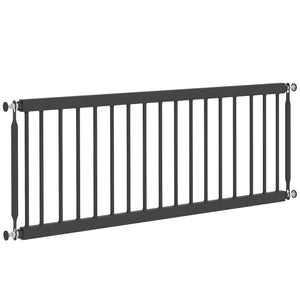 Barrière pour chien, noire