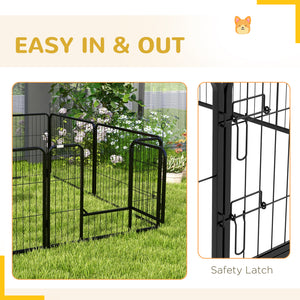 Heavy-Duty 8-Panel Dog Playpen