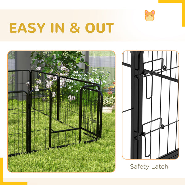Heavy-Duty 8-Panel Dog Playpen