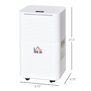 Déshumidificateur portable silencieux de 1260 pi² pour la maison, 21 points avec 3 modes