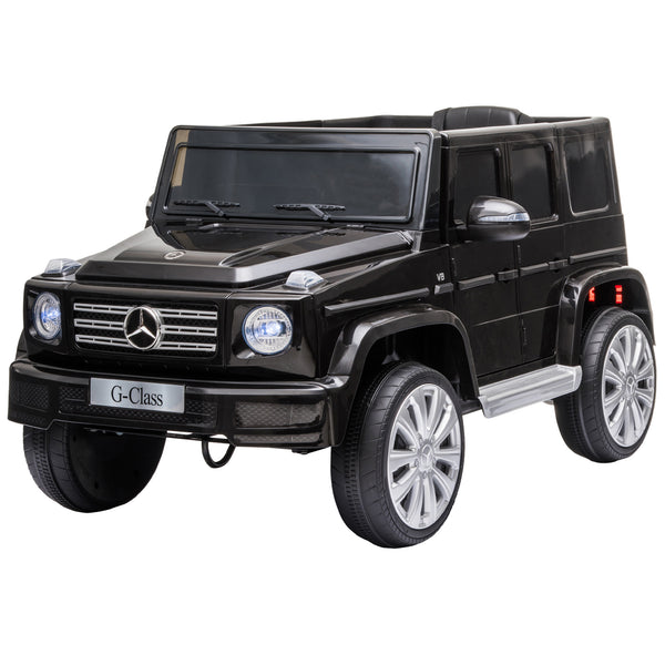 Mercedes Benz G500 12 V avec télécommande, noire