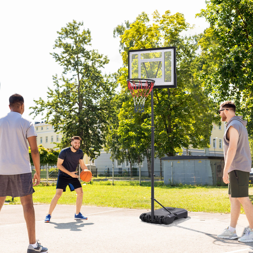 Panier de basket-ball à hauteur réglable