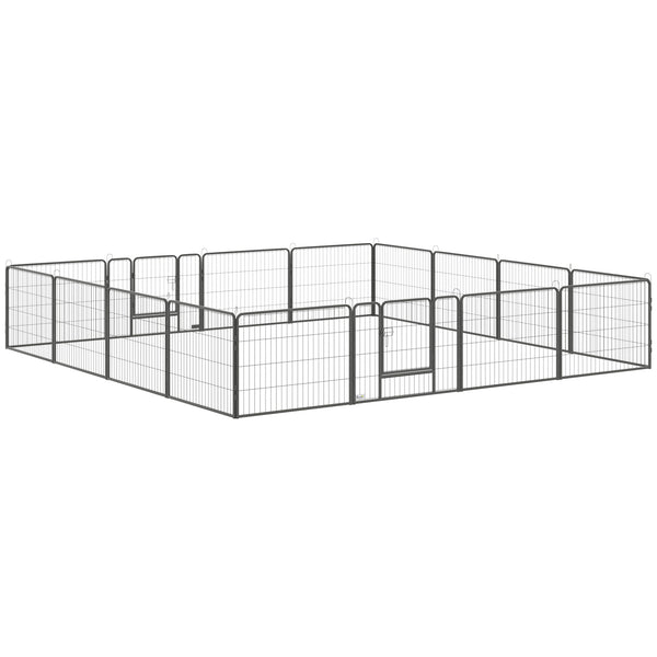 Robust 16-Panel Dog Pen