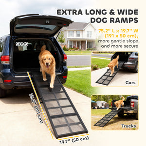 Rampe de voiture pliable et portable