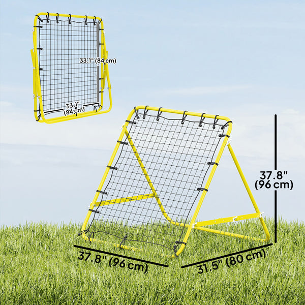 Rebound net, yellow