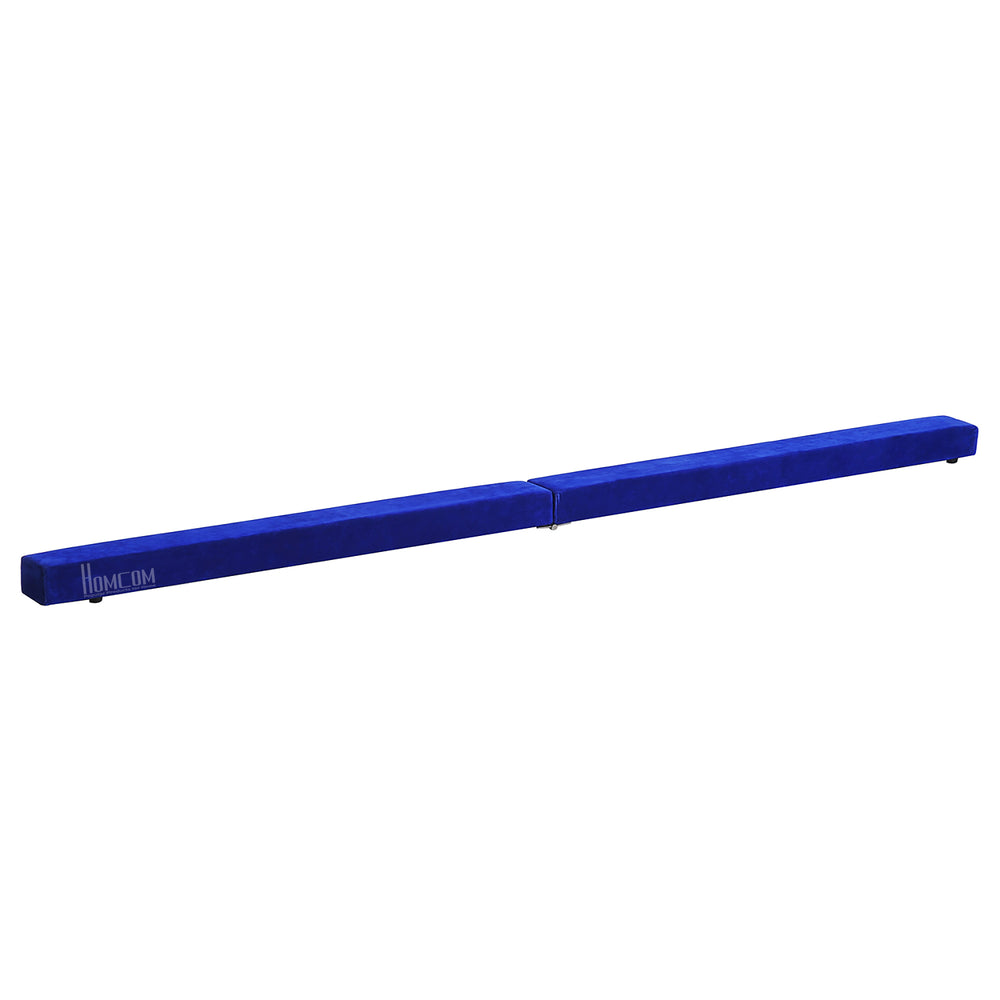 Poutre d'équilibre pliable de 2,1 m, bleu
