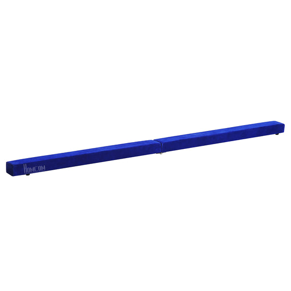 Poutre d'équilibre pliable de 2,1 m, bleu
