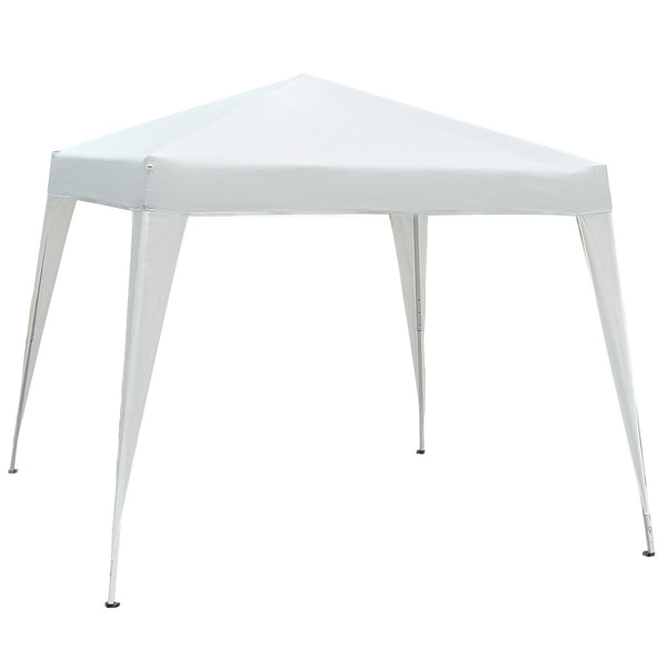 10 x 10 Folding Gazebo with Carry Bag, White