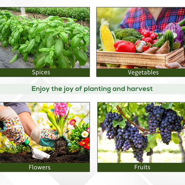 Grande serre de jardin pour semis, structure en acier de qualité supérieure