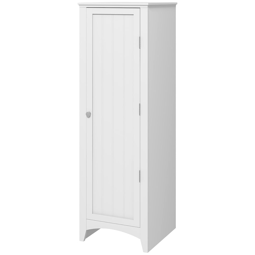 Meuble de rangement avec 4 étagères, blanc