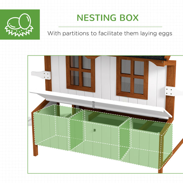 47" Wooden Chicken Coop