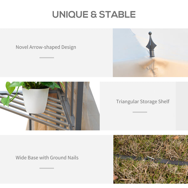 Gazebo 10 x 10 en acier avec rideaux en maille amovibles, étagères et structure en acier, beige