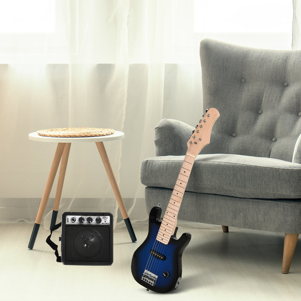 Guitare électrique 30 pouces pour enfant avec amplificateur 5 W