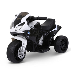 BMW 6 V Motorcycle, with headlight, music, 3 wheels - Black 