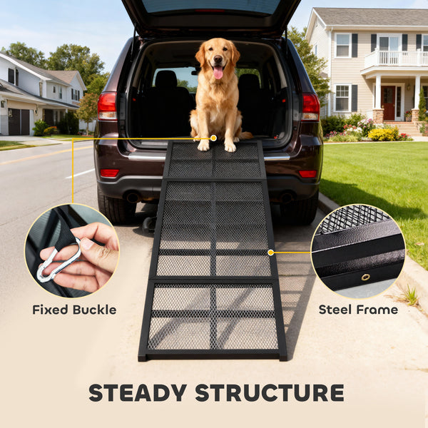 Rampe de voiture pliable et portable
