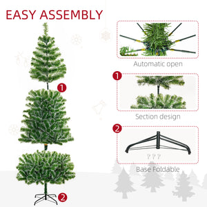 Sapin de Noël artificiel classique de 7 pieds vert