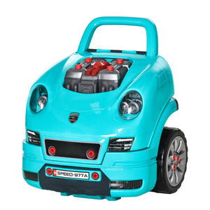 Car Maintenance Playset, Blue