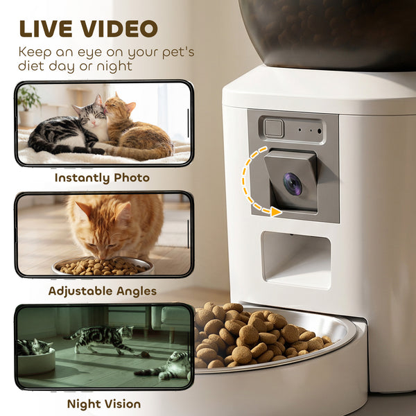 Distributeur automatique 8 L avec caméra et Wi-Fi