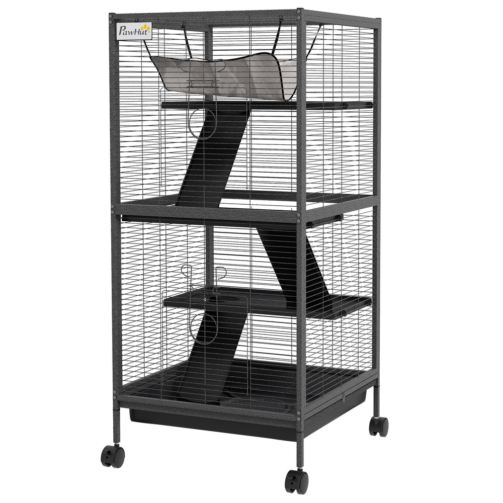 4-tier rolling cage