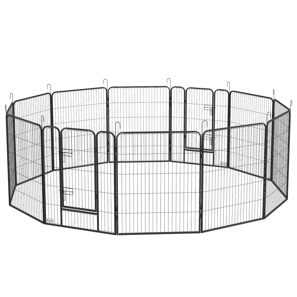 Dog park with gate