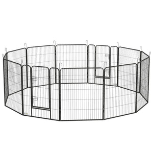 Dog park with gate