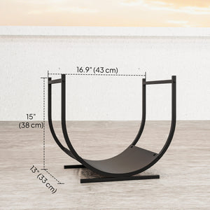 Heavy Duty 43cm Log Rack