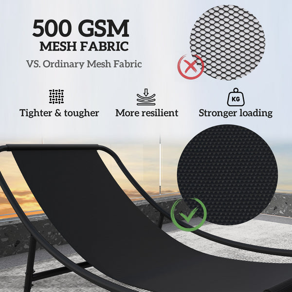 Outdoor rocking chair with cushion