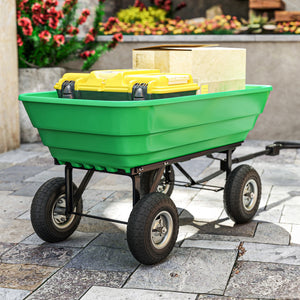 Lot de 2 roues pneumatiques de 10 pouces pour brouettes