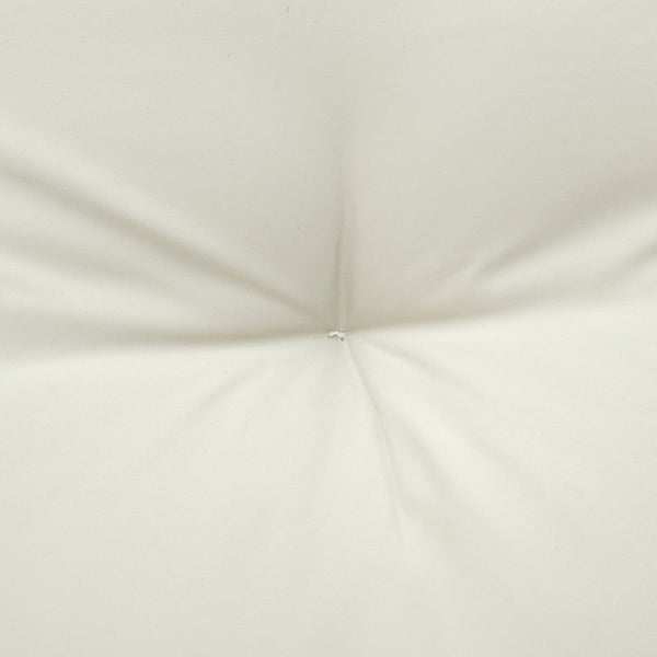 Fauteuil à bascule en rotin avec coussins épais