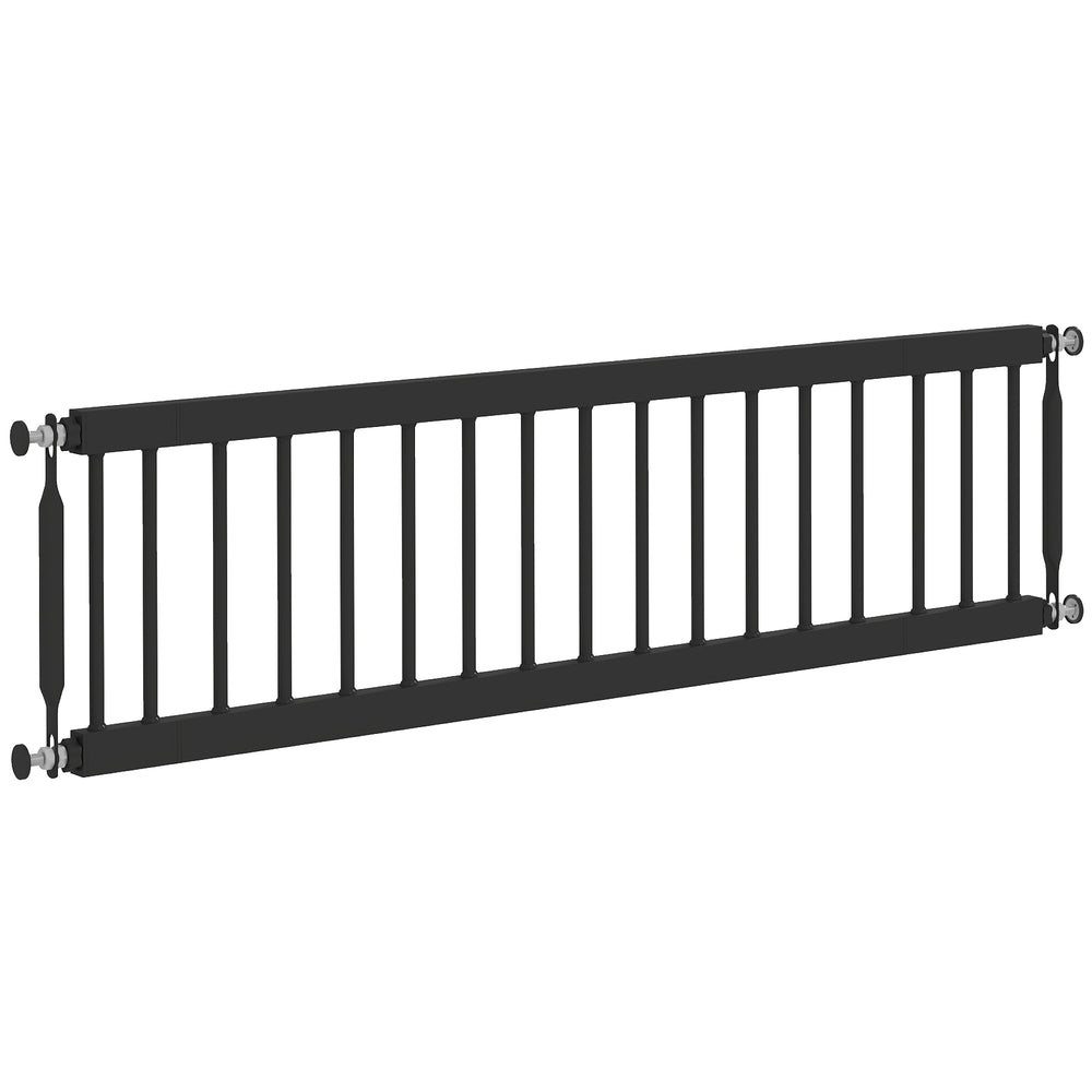 Barrière pour chien, noire