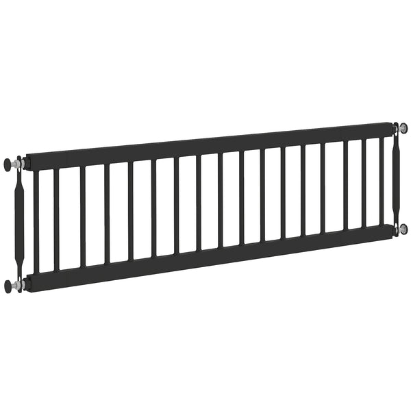 Barrière pour chien, noire