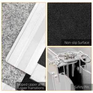 4ft Portable Aluminum Wheelchair Ramp