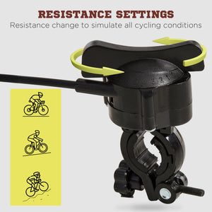Support magnétique pour vélo d'intérieur, rouge