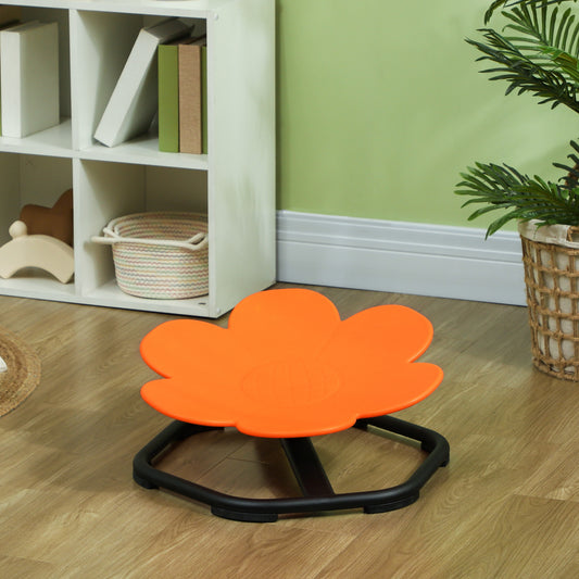 Chaise pivotante sensorielle antidérapante pour l'entraînement de la coordination physique, orange