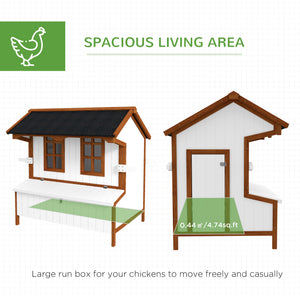 47" Wooden Chicken Coop